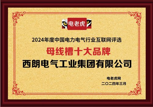 西朗電氣工業(yè)集團(tuán)榮獲“母線槽十大品牌”稱號，卓越品質(zhì)鑄就行業(yè)標(biāo)桿
